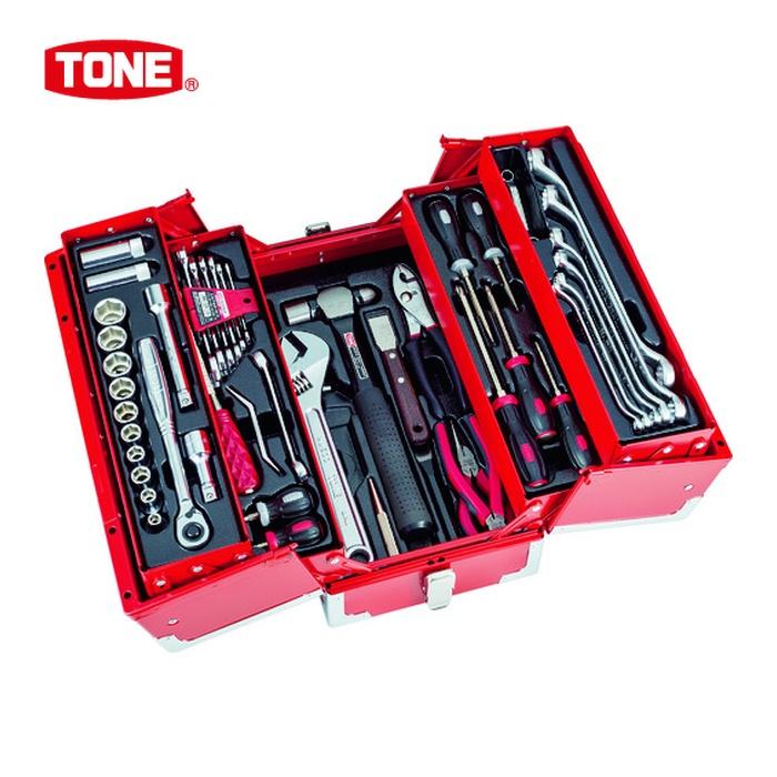 TONEツールセット　TSA4331BK　差込角12.7ｍｍ　工具　56点セット（未開封品） TSA4331BK ツールセット TSA4331 TONE(トネ/旧:前田金属工業) 差込角