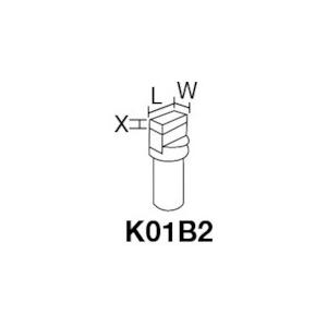旭ダイヤモンド K01B220001 ダイヤモンド ボンド ドレッサー (1本)の画像