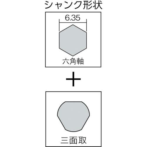 ハウスB.M コンビ軸排水マス用ホルソー (1本) 品番：VU-50｜kougulandplus｜02