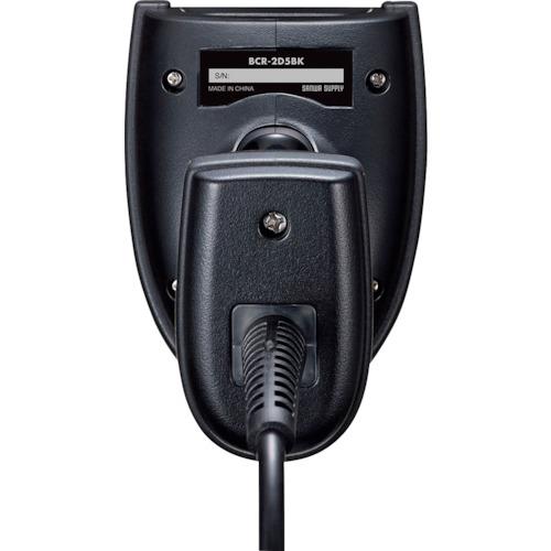 サンワサプライ BCR-2D5BK 2次元バーコードリーダー(1次元・2次元・1D・2D・QR・USB Type-A・液晶画面読取) (1個)_3