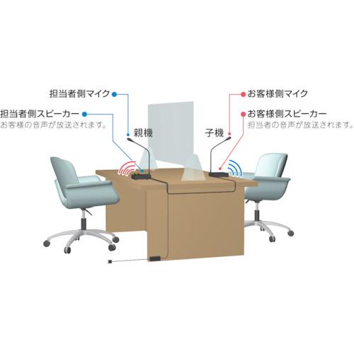ユニペックス UNIPEX PCC-100 ポータブル窓口通話システム (1S)_1