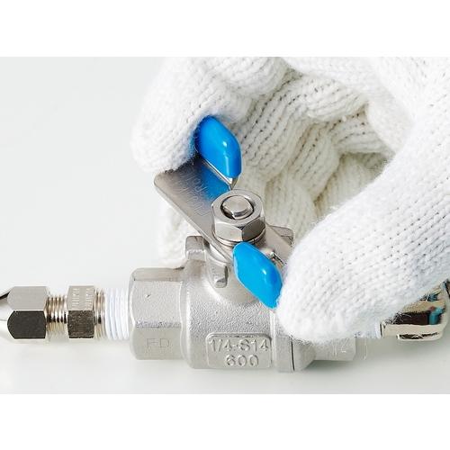 フジキン Fujikin UBVNF-14F-BU-R ねじ込みボール ステンレス鋼製 3.92MPa フルボアタイプボール弁 25A(1) (1個)_1