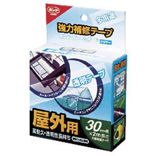 コニシ 強力補修テープ ストームガードクリヤー(50mm×2m) (1巻) 品番：04929｜kougulandplus｜02