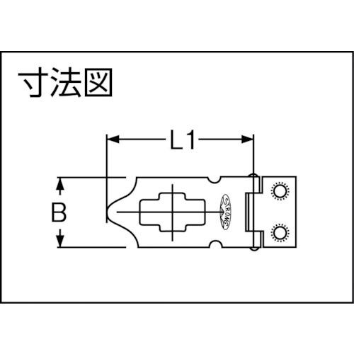 STRONG 塗りストロング掛金45mm (1個) 品番：NK-A-SP-GR-45｜kougulandplus｜02