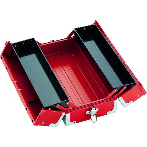 TONE（トネ） BX322S ツールケース(メタル) V形2段式 433X220X160mm