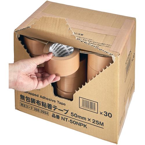 トラスコ TRUSCO 無包装布粘着テープ t0.2xw50mmx25m (30巻) NT-50NPK_3