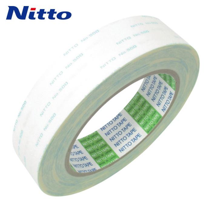 NITTO 日東電工 一般用両面テープ N0.500 30mm×20m ホワイト (1巻) 500
