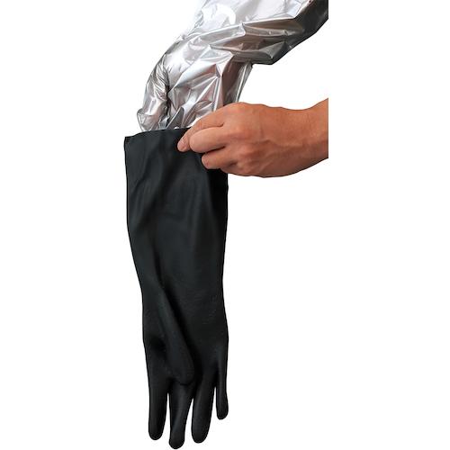 ショーワ 耐薬品手袋 EVOH製 耐透過性インナー手袋 4枚入 フリーサイズ シルバー(1袋) 品番：CZ900｜kougulandplus｜04