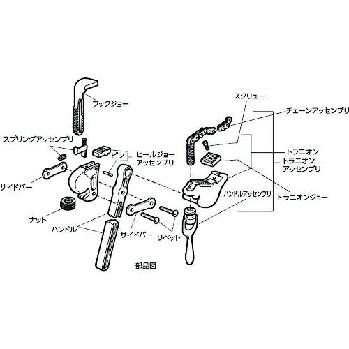 リジッド RIDGID 31380 コンパウンドレベレッジレンチ S-4A (1丁)の画像