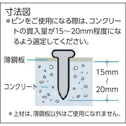 MAX HN-25C用コンクリートピン 長さ24mm 2000本入り (1箱) 品番：CP-C624V6｜kougulandplus｜02