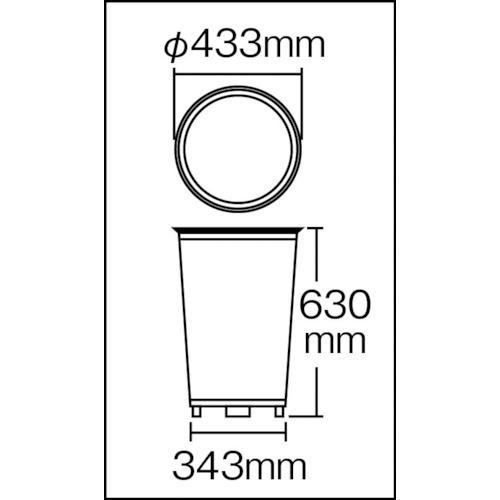 テラモト グランド430丸32緑 (1台) 品番：DS-196-443-1｜kougulandplus｜02