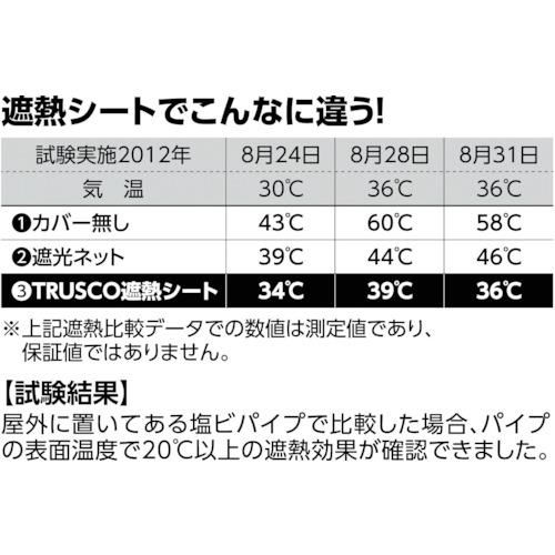 TRUSCO(トラスコ) 遮熱シート 幅1.8mX長さ2.7m (1枚) TRSS-1827｜kougulandplus｜05