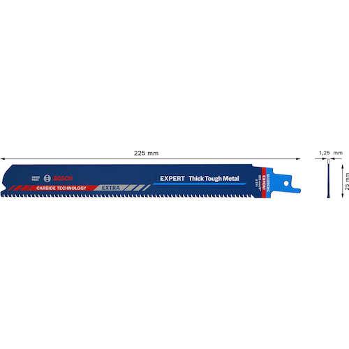 ボッシュ セーバーソーブレード 超硬 金属 厚物用 S1155CHC (1Pk) 【バザール】 品番：2608900369