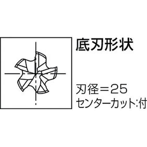 OSG オーエスジー EX-TIN-RENF-25 TiNコートラフィングミディアム ファインビッチ 刃数:5 刃径25mm 88475 (1本)_1