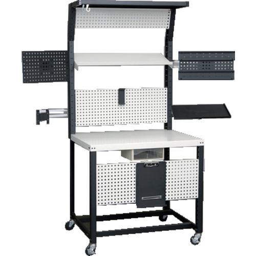 トラスコ TRUSCO 拡張できるセル作業台 均等荷重50kg 900×700×H1890 キャスタータイプ (1台) TUR-10-C_4