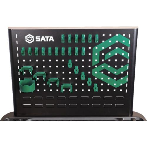 SATA A95107-BL 7段ローラーキャビネット 黒 (1台)の画像