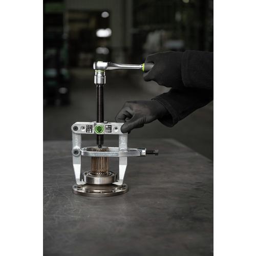 クッコ KUKKO 204-3 サイドクランプ付きギヤプーラー 2本アーム 最大径150mm 深さ140mm (1台)
