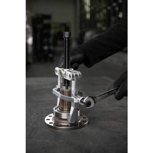 クッコ KUKKO 204-3 サイドクランプ付きギヤプーラー 2本アーム 最大径150mm 深さ140mm (1台)
