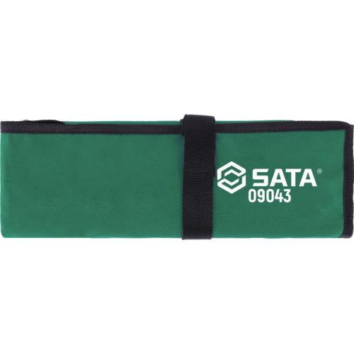 SATA 9043 ロング首振(ロック付き)コンビネーションラチェットレンチセット(7点) (1S)_1