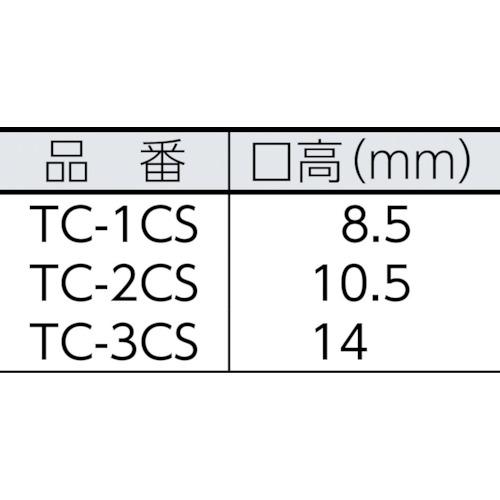 ニューストロング スライドクランプ CGSタイプ (1個) 品番：TC-3CS｜kougulandplus｜02