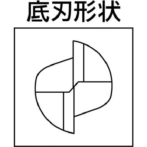 三菱マテリアル C2MHAD1200 2枚刃アルミ加工用 超硬スクエアエンドミルミディアム刃長(M)12mm (1本)_1