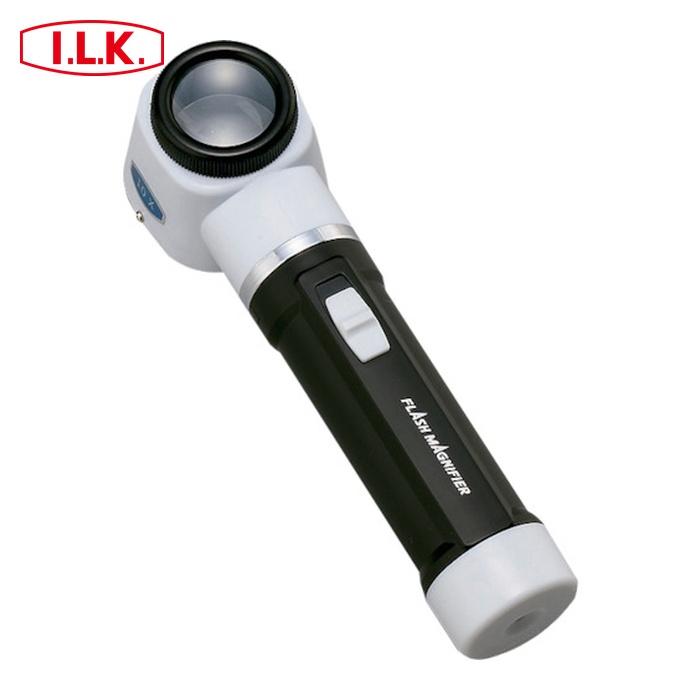 池田レンズ工業 フラッシュルーペ 10倍 (1個) 品番：M-100 : 工具