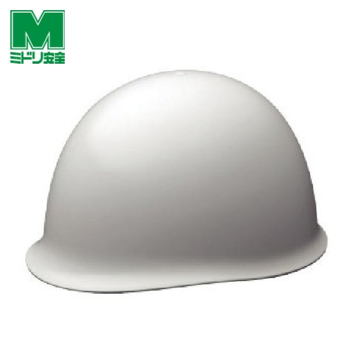 ミドリ安全 ABS製ヘルメット ホワイト (1個) SC-MBRA-KP-W : 工具