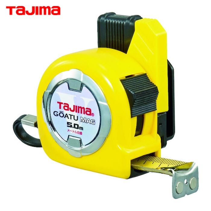 タジマ tajima スケール メジャー コンベックス 剛厚セフロックマグ爪25 幅25mm 5.0m メートル目盛 (1個) 品番：GASFLM2550 の商品画像
