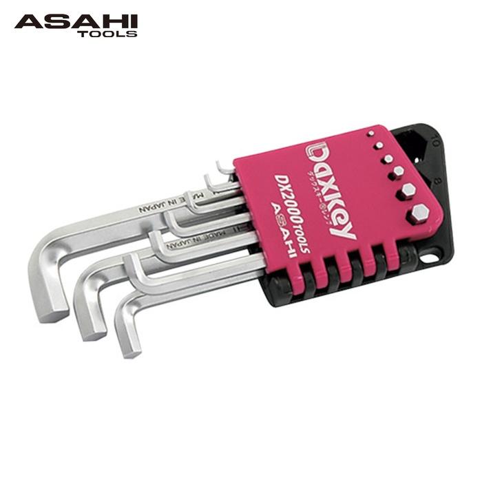 旭金属工業 ASH ショートダックスキー六角棒レンチセット9本組 (1S