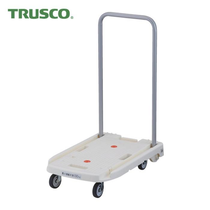 TRUSCO中山 トラスコ TRUSCO 樹脂台車 こまわり君 省音G車輪 600X390 
