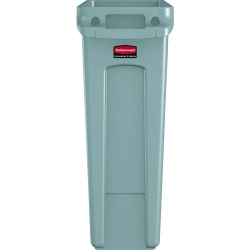 エレクター ERECTA スリムジムコンテナ 通気孔付き 87.1L グレイ (1個) 3540-6075の画像