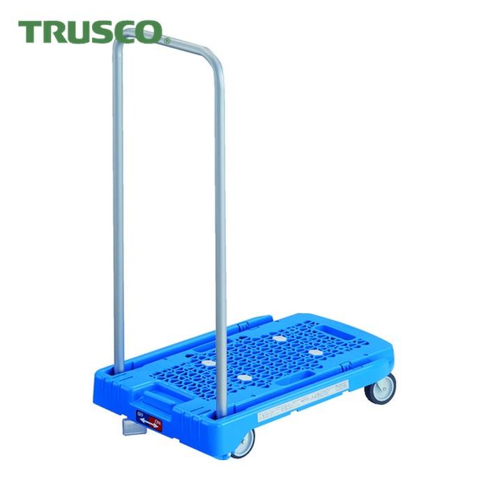TRUSCO中山 トラスコ TRUSCO 樹脂台車 アクロキャリー 600X390 ブルー