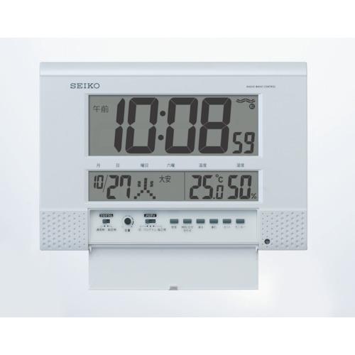 SEIKO プログラムチャイム付き電波時計 (1個) 品番：SQ435W｜kougulandplus｜03