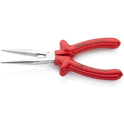 KNIPEX クニペックス 2617-200 絶縁1000Vロングラジオペンチ 200mm (1丁)_1