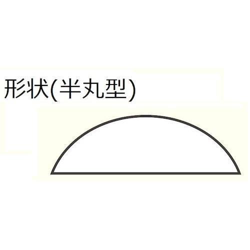 ツボサン ハンドラッパー 半丸 ＃180 (1本) 品番：HAL0180 | TSUBOSAN | 03