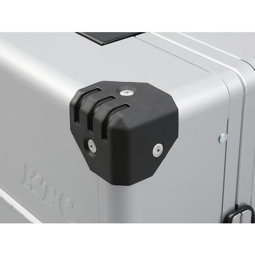 KTC 京都機械工具 EK-10A スチール製工具箱 両開きメタルケース(シルバー) 間口440×奥行233×高さ230mm (1個)_3