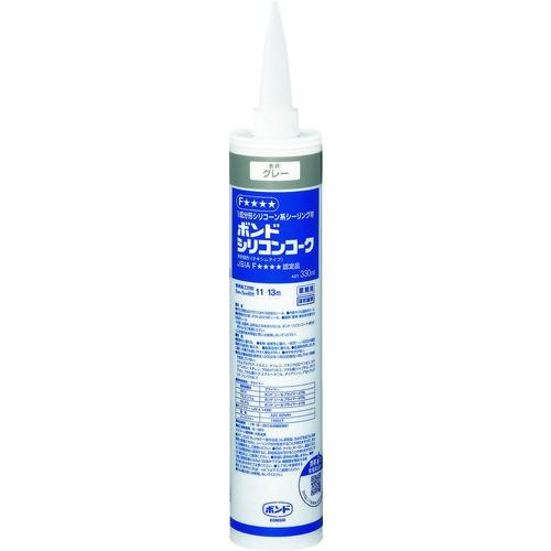 コニシ　ボンド シリコンコーク グレー　330ml （#55278） 10本入り