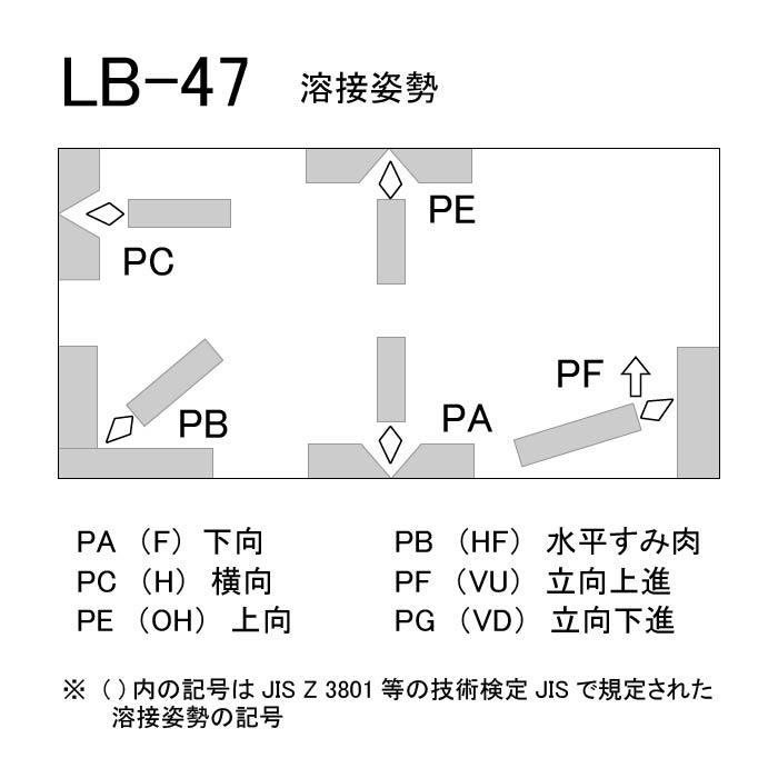 神戸製鋼 ( KOBELCO )　アーク溶接棒 　LB-47 ( LB47 ) 　φ 4.0mm 400mm 小箱 5kg｜kougunomikawaya｜05