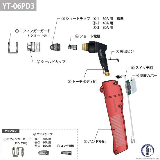 Panasonic ( パナソニック ) ショート 電極 40A 60A 80A