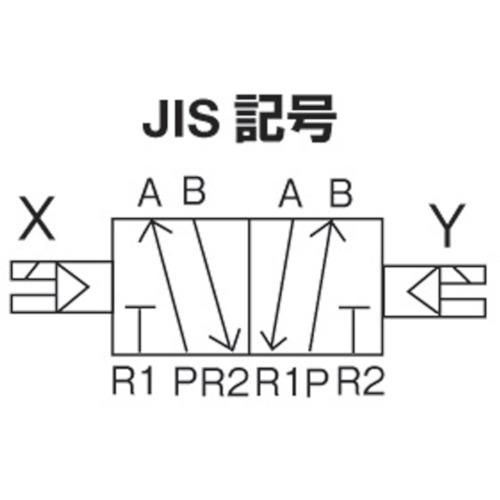 ＣＫＤ　４Ｆシリーズパイロット式５ポート弁セレックスバルブ　３．９Ｃ［ｄｍ［［の３乗］］／（Ｓ・ｂａｒ）］／音速コンダクタンス 4F320-10-AC200V｜kougurakuichi｜02