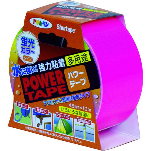 アサヒペン　パワー　カラーテープ　４８ｍｍ×１０ｍ　Ｔ１０５蛍光ピンク 602718｜kougurakuichi｜02