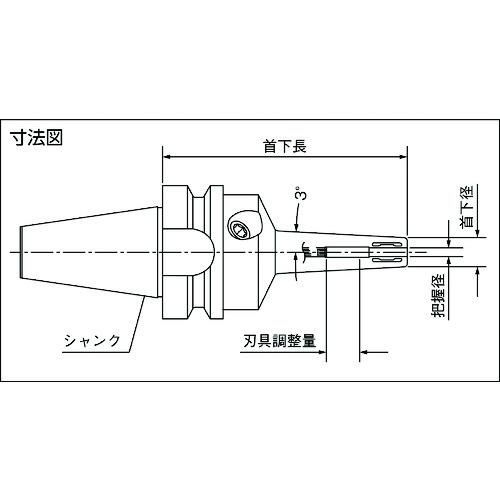 ＭＡＰＡＬ　ハイ・トルク・チャックＨＴＣ　ＢＴ３０　二面拘束　スリムタイプ HTC-JD-FC030-04-85-1-0-A_1