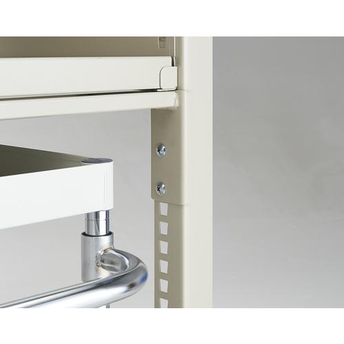 TRUSCO(トラスコ) スチールラック Ｍ３型中量棚 下段開放型 Ｗ１２００ＸＤ５７１ＸＨ１８００ ３段 単体 M3-SB6463≪L≫の画像