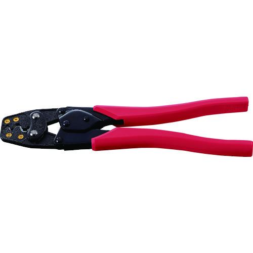 エビ 裸圧着端子用圧着工具 使用範囲2・5．5・8・14 AK19A
