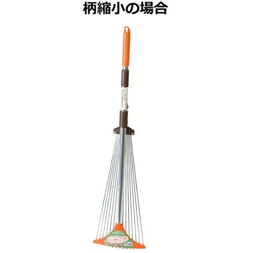 浅香工業 金象 伸縮式スライドガーデンレーキ 大 191296 : 工具の楽市