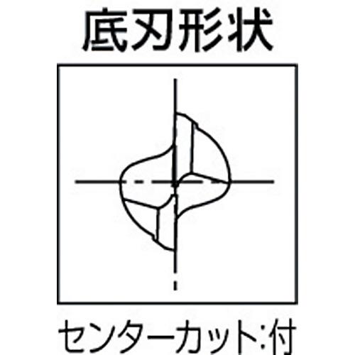 ＯＳＧ　ハイススクエアエンドミル　ＸＰＭ２刃ショート　刃径２４ｍｍ　刃長５０ｍｍ　シャンク径２５ｍｍ　８９０３４ XPM-EDS-24_2