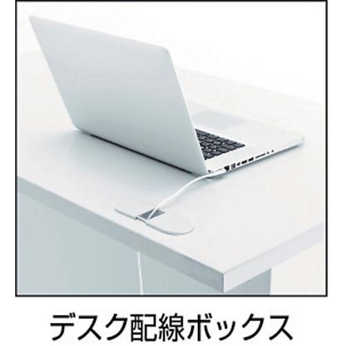 TRUSCO(トラスコ) 事務用デスク 平 １２００×７００×Ｈ７００ THD-1270A≪L≫の画像