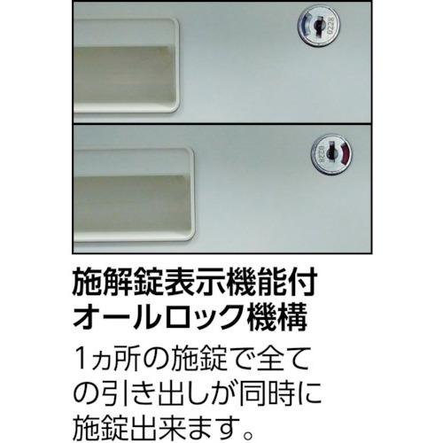 TRUSCO(トラスコ) システムデスク ワゴン ２段 TWGN-2≪L≫の画像