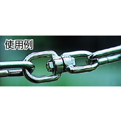 TRUSCO(トラスコ)　ステンレス　スイベル　線径１９ｍｍ　長さ２２９ｍｍ TRMS-19 【コードレスロータリバンドソー】