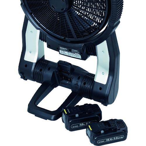 EXENA Panasonic デュアル 工事用 充電 扇風機 EZ37A4-B
